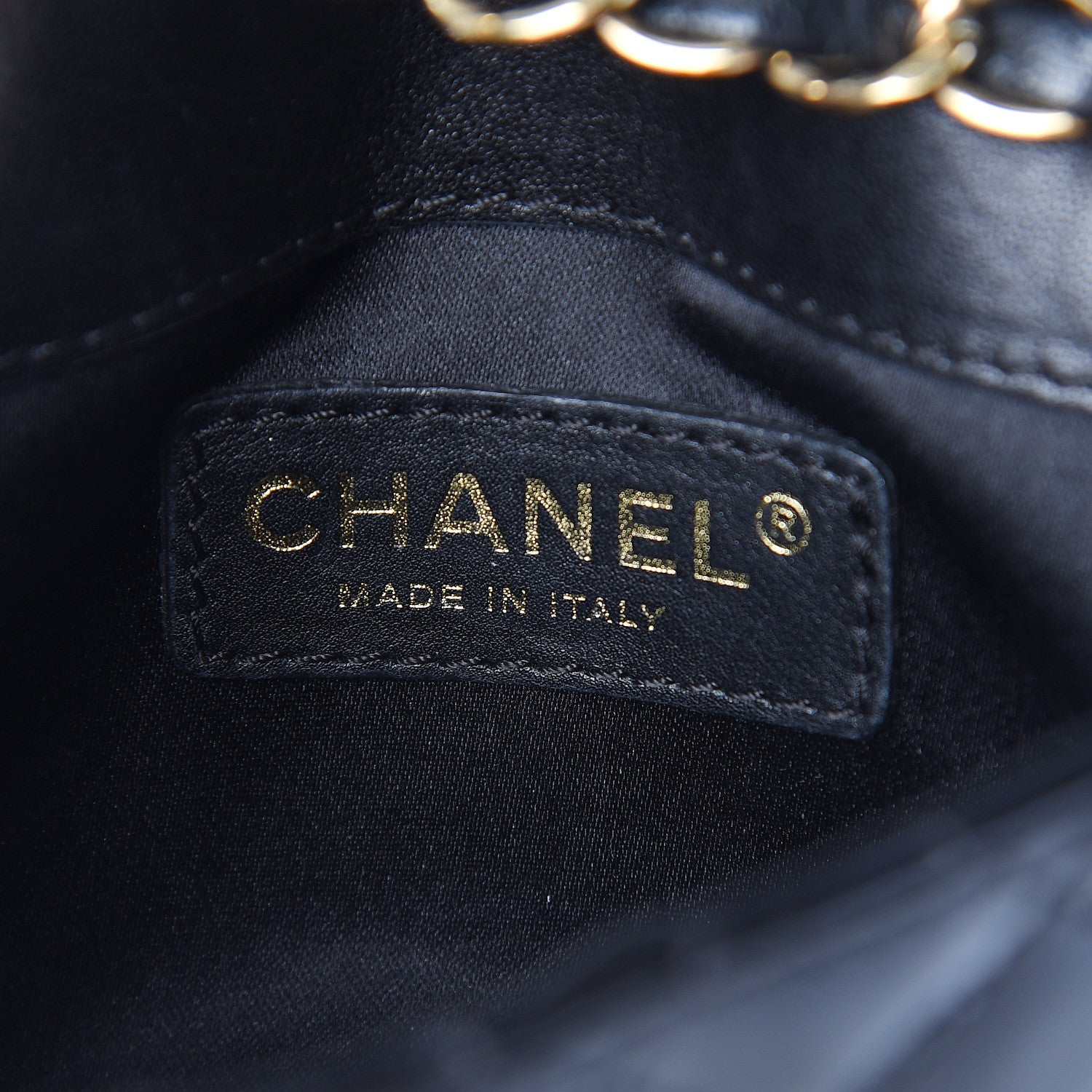 Chanel Patent Calfskin Quilted Mini Square Flap Black 5 of 8
