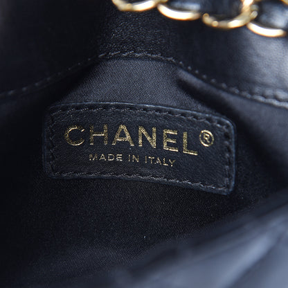Chanel Patent Calfskin Quilted Mini Square Flap Black 5 of 8
