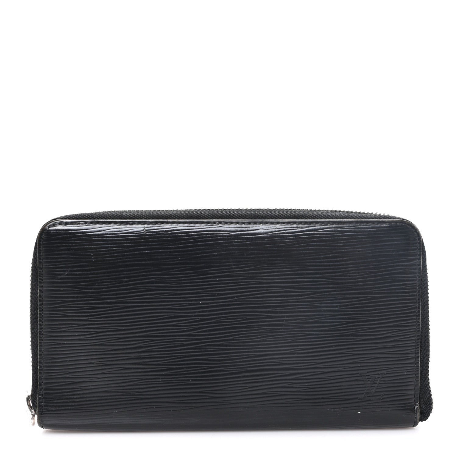 Louis Vuitton Epi Zippy Organizer Wallet Black 1 of 8