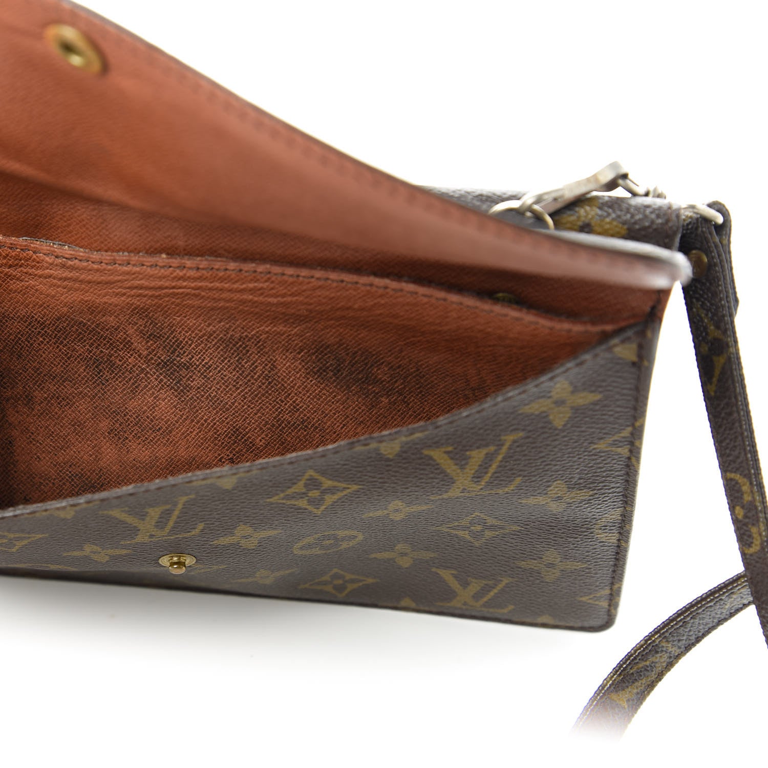 Louis Vuitton Monogram Pochette Double Rabat 7 of 11