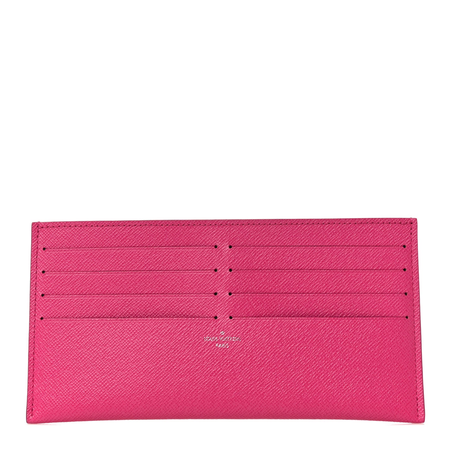 Calfskin Felicie Card Holder Insert Pink