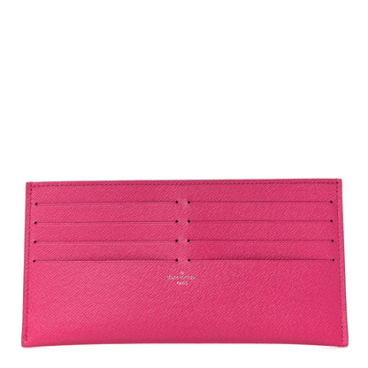 Louis Vuitton Calfskin Felicie Card Holder Insert Pink 1 of 9