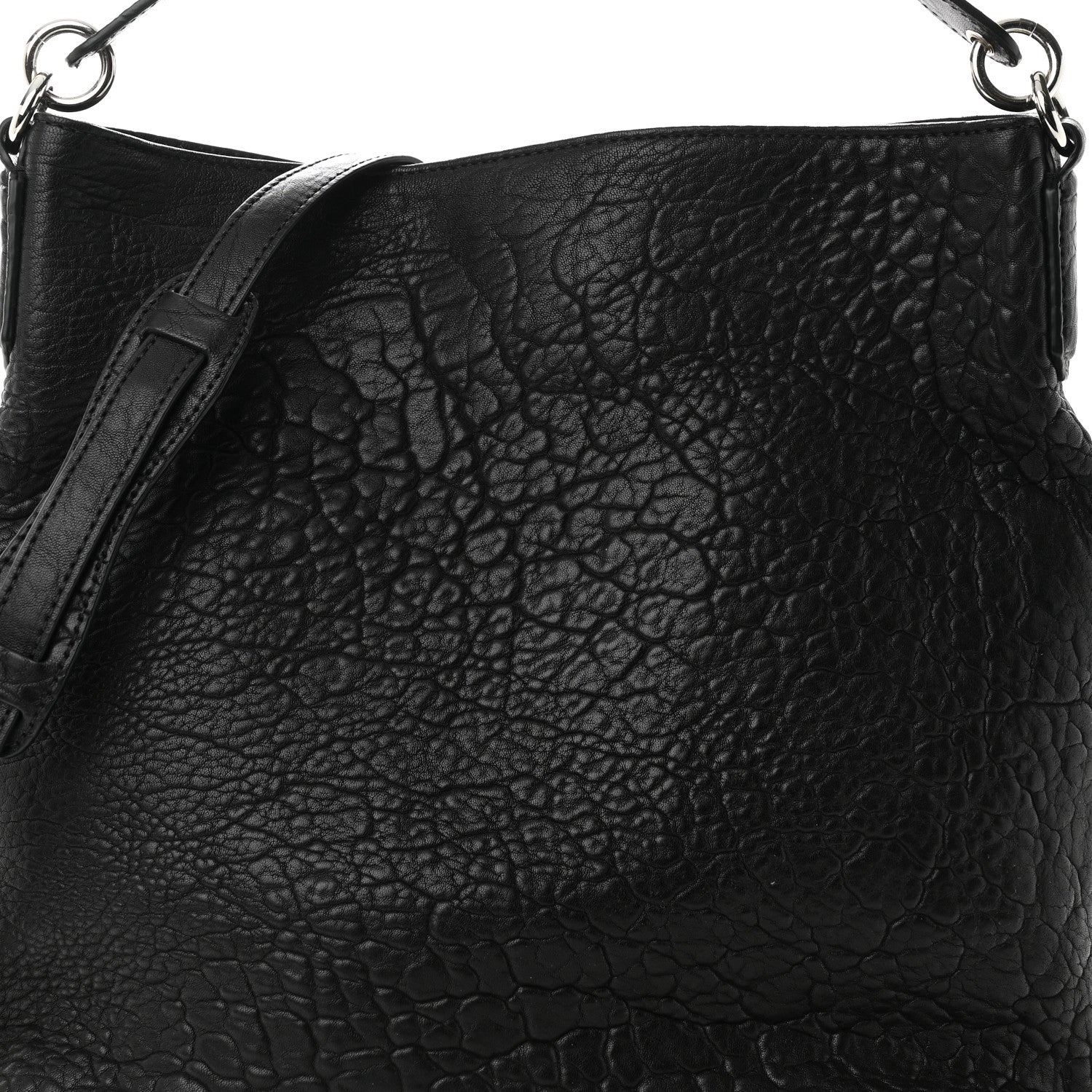 Alexander Wang Pebbled Lambskin Darcy Hobo Black 7 of 9