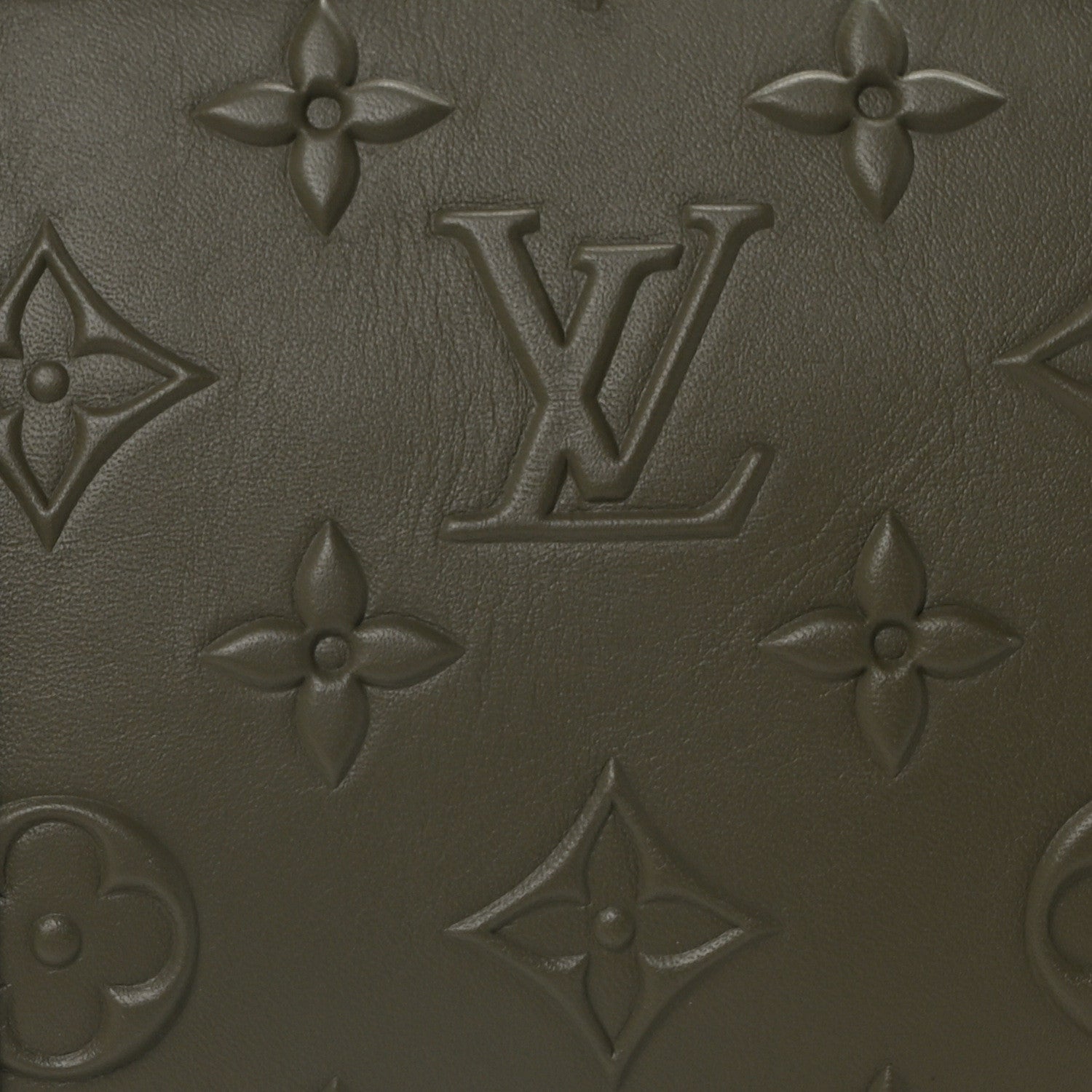 Louis Vuitton Monogram Seal Keepall Bandouliere 50 Khaki 7 of 9