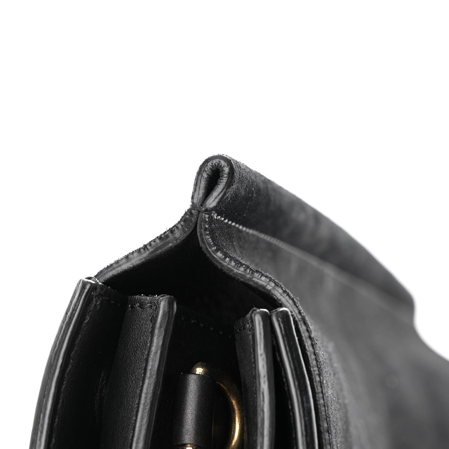 Chloe Suede Calfskin Medium Faye Shoulder Bag Black 11 of 16