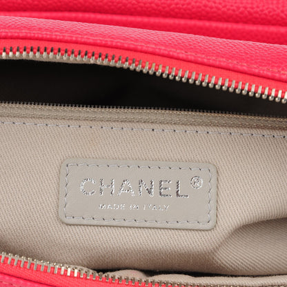 Chanel Caviar Quilted Jumbo Easy Flap Pink 7 of 8