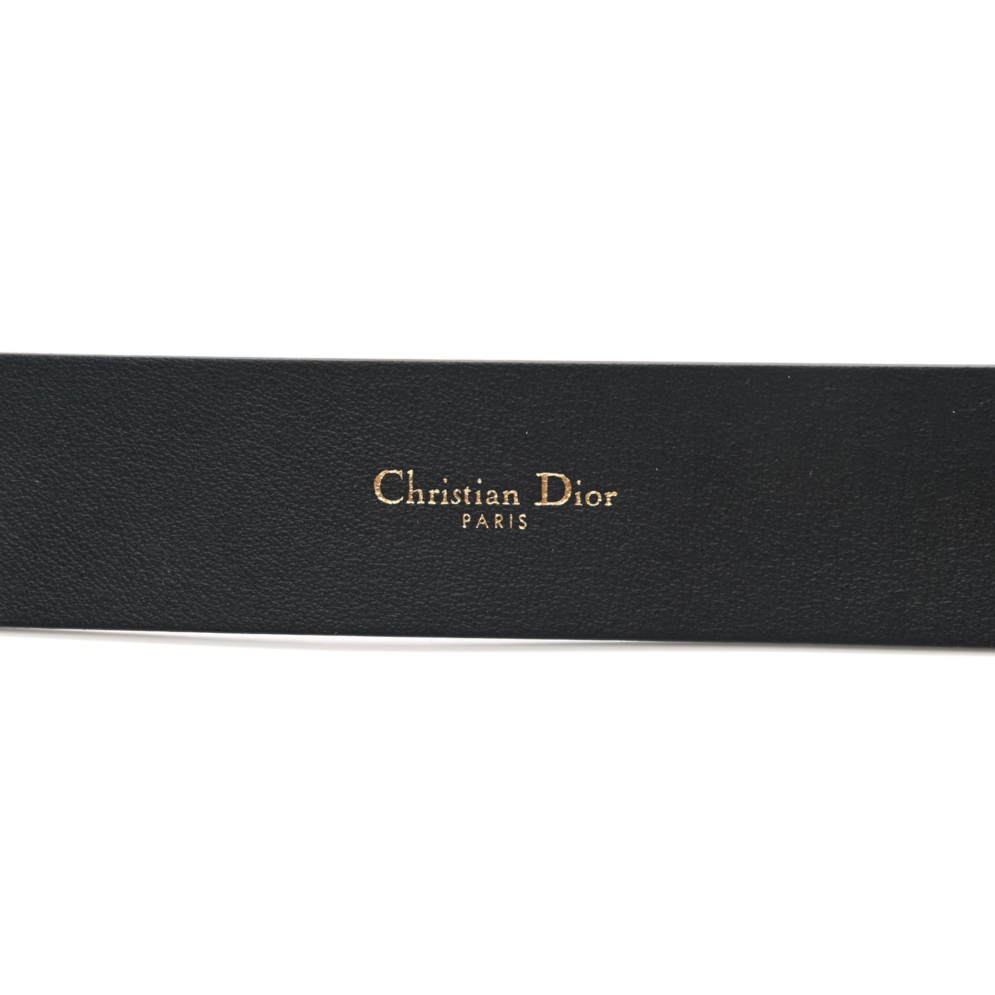 Calfskin Diorquake Belt 85 Black