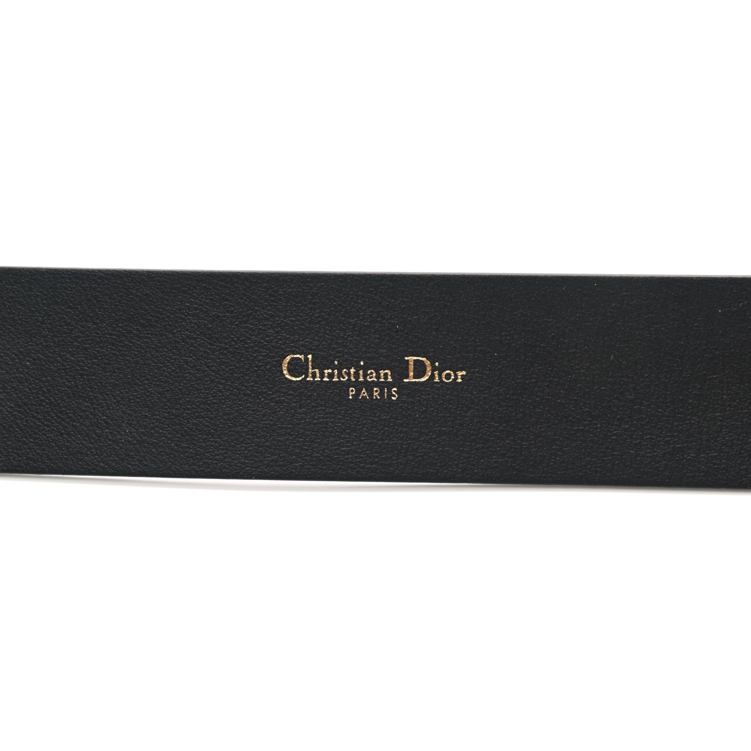 Christian Dior Calfskin Diorquake Belt 85 Black 5 of 8