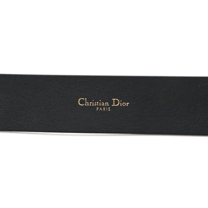 Christian Dior Calfskin Diorquake Belt 85 Black 5 of 8