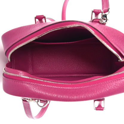 Hermes Chevre Mysore Plume II Mini Rose Pourpre 5 of 8