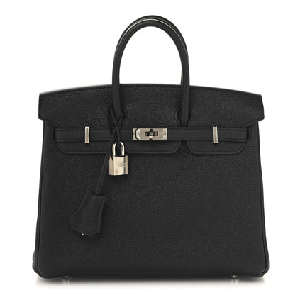 Hermes Togo Birkin 25 Black 1 of 13