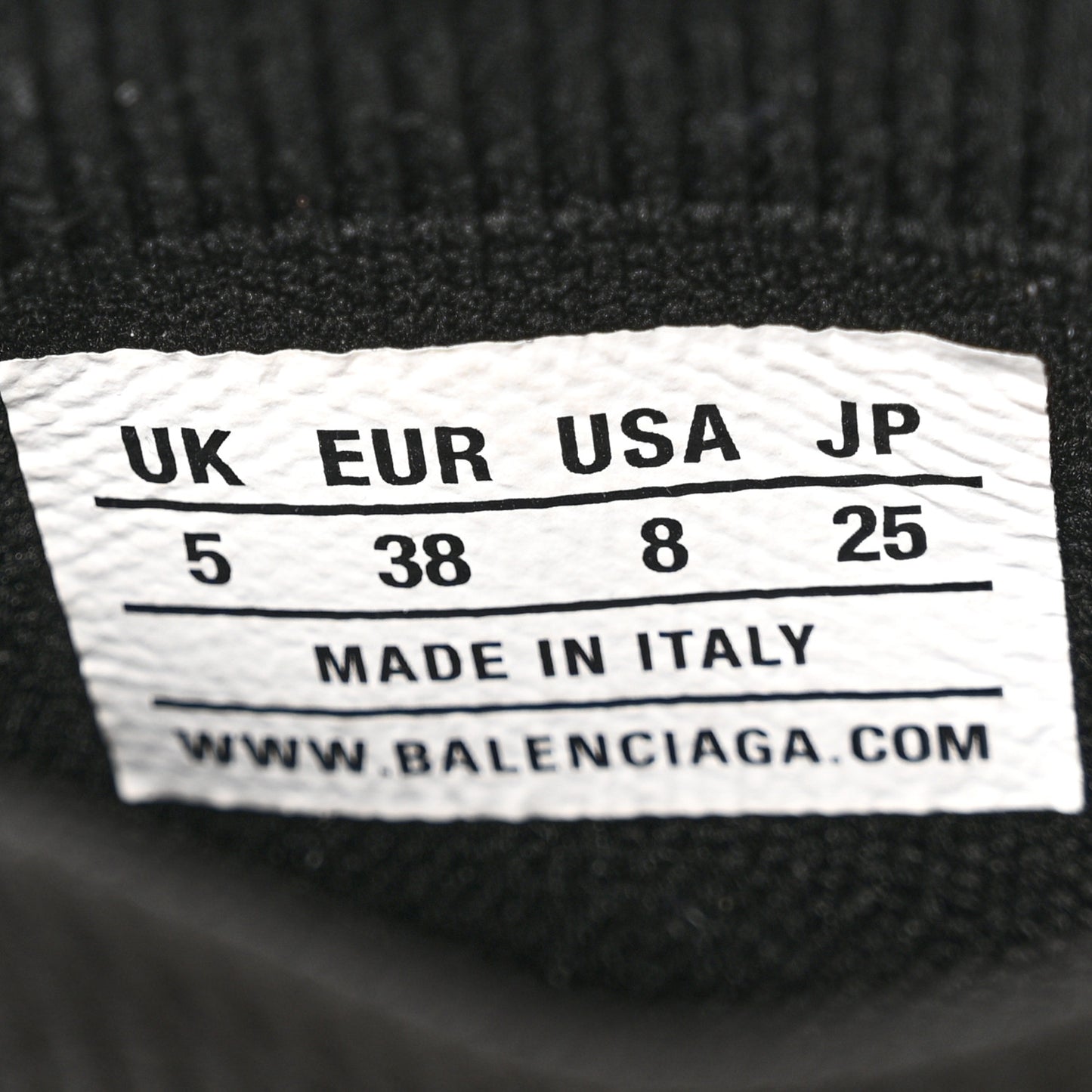 Neoprene Knit Womens Speed Sneakers 38 Black White