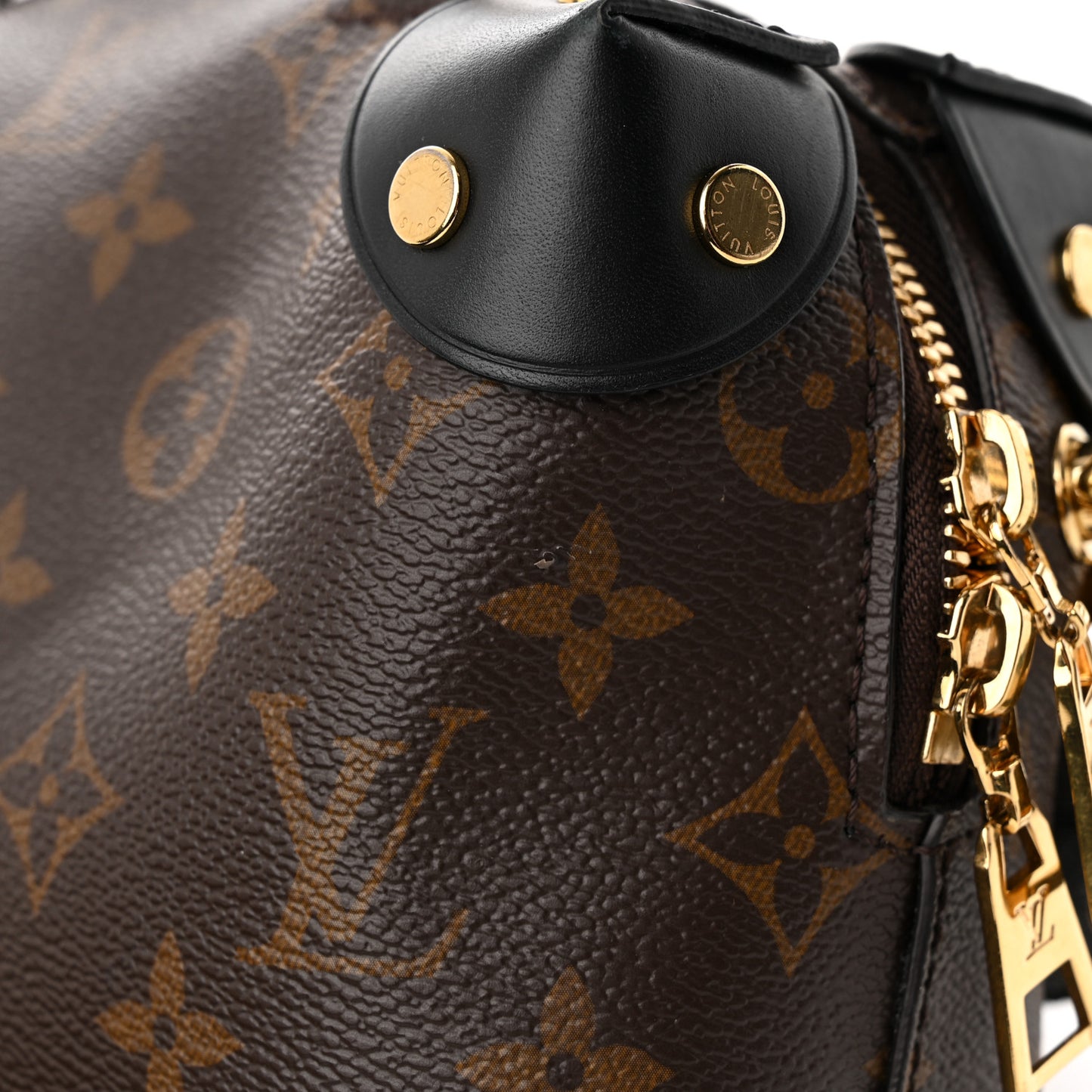 Monogram Petite Malle Souple Black