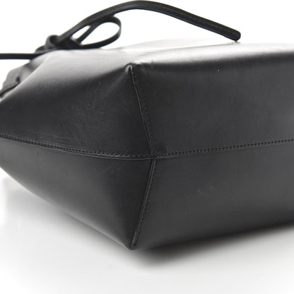 Mansur Gavriel Calfskin Mini Bucket Bag Black Flamma 6 of 9