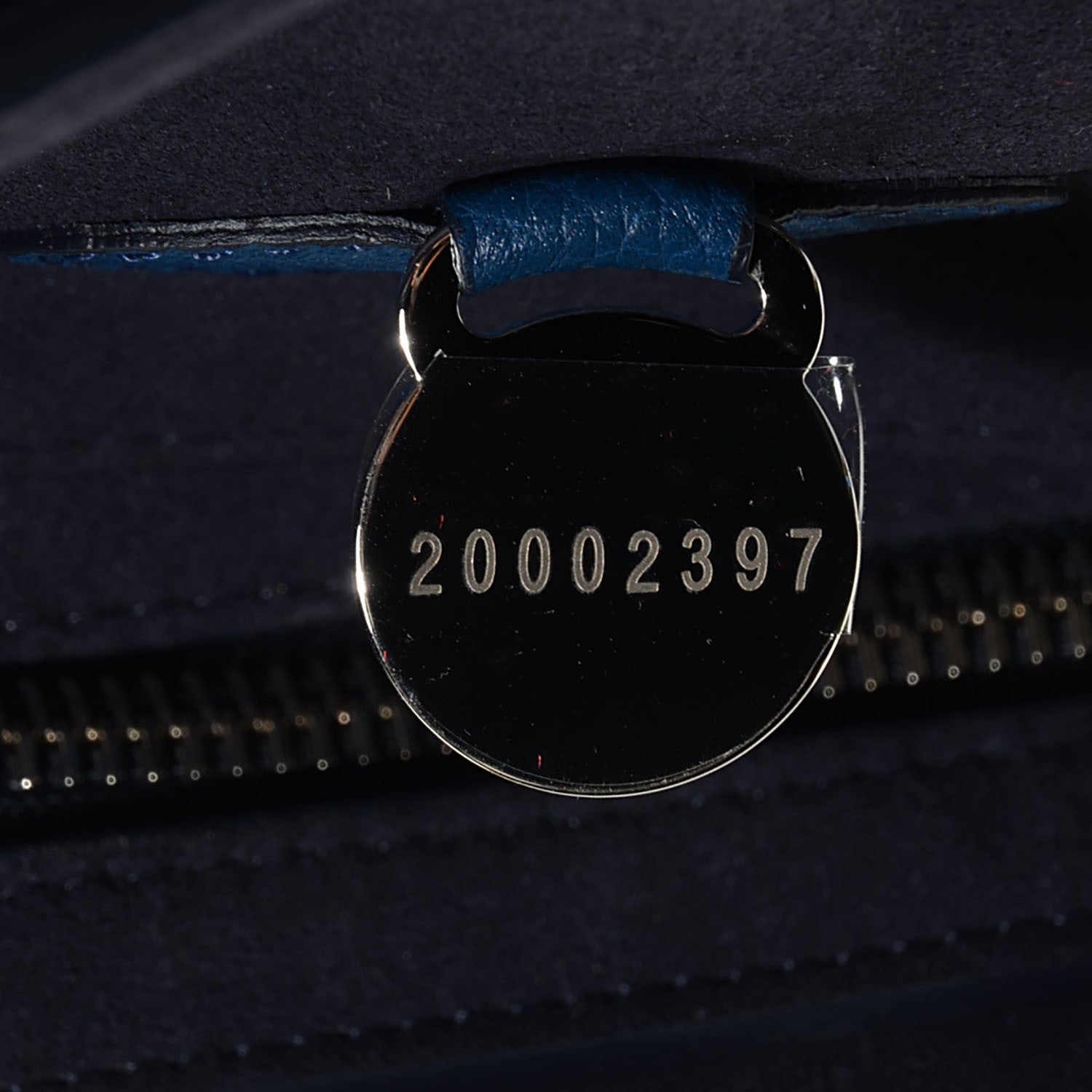 Mulberry Classic Grain Small Bayswater Sea Blue 7 of 12