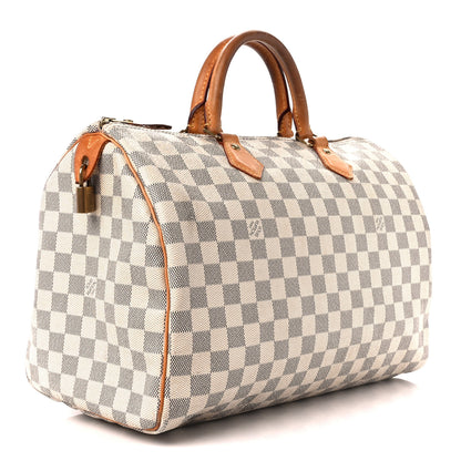 Louis Vuitton Damier Azur Speedy 35 3 of 13