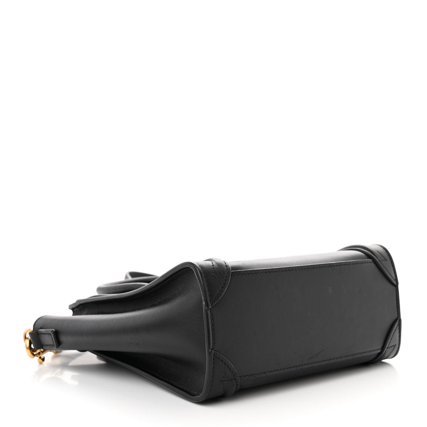 Smooth Calfskin Nano Luggage Black