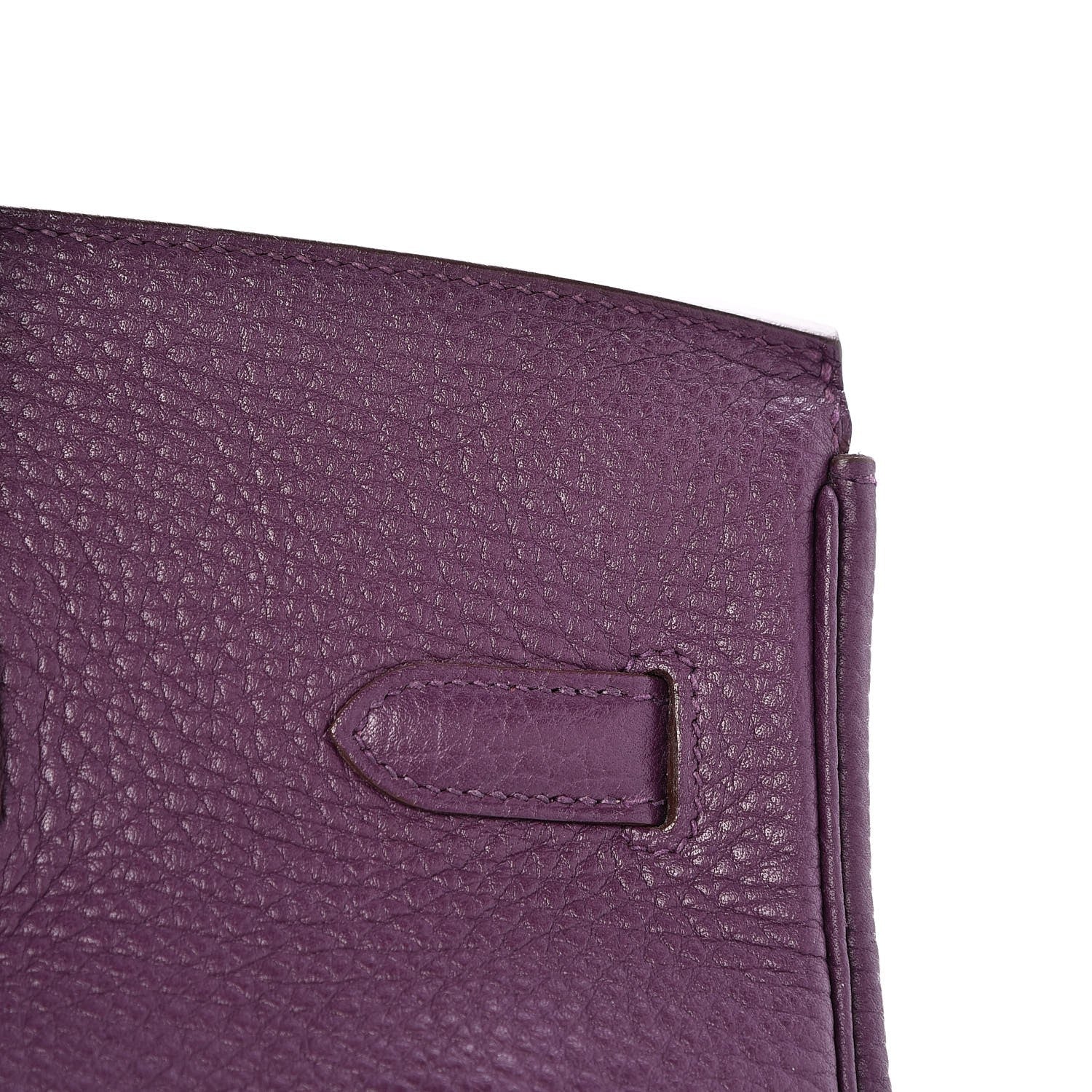 Hermes Fjord Birkin 35 Cassis 33 of 34