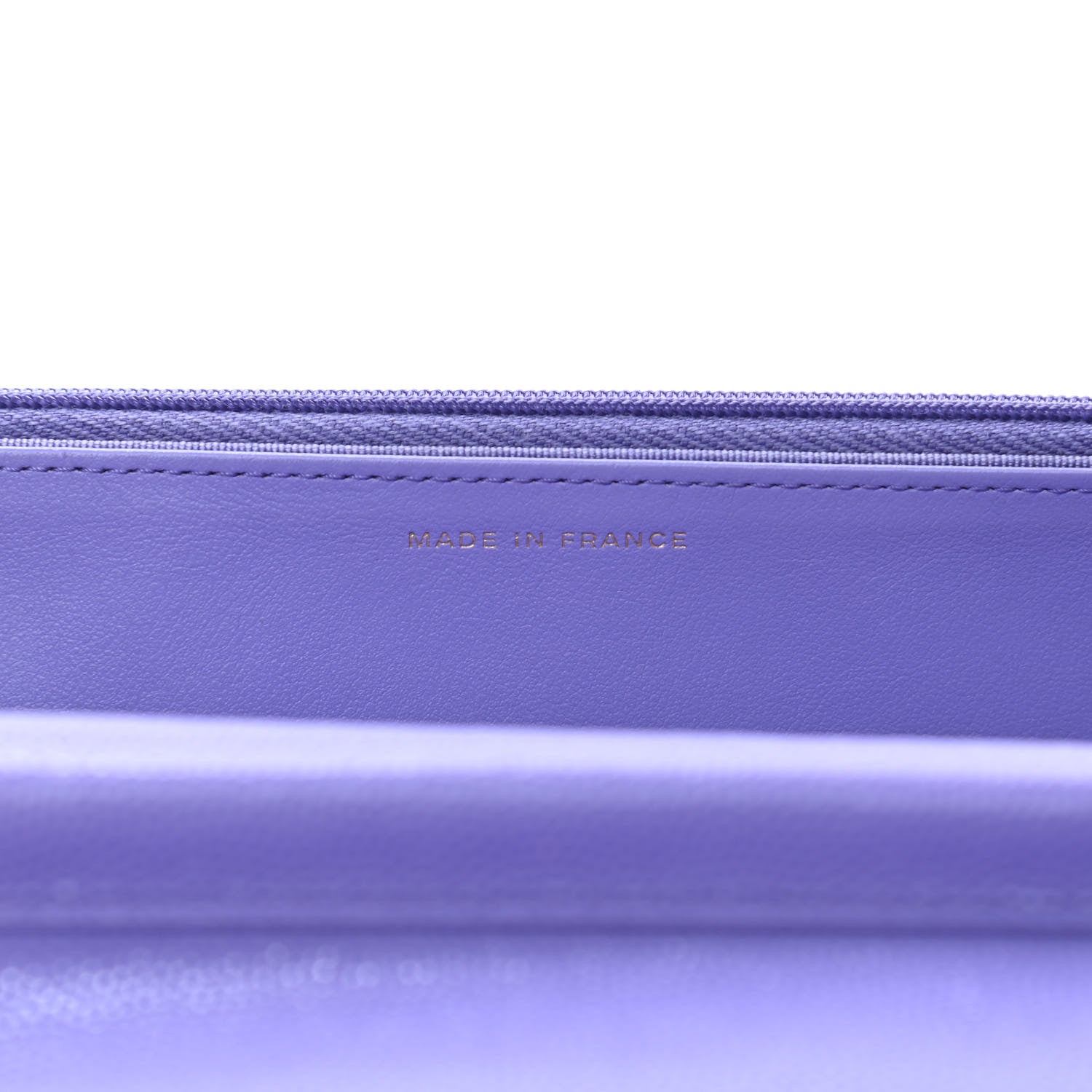 Chanel Caviar Quilted Wallet On Chain WOC Purple 7 of 13