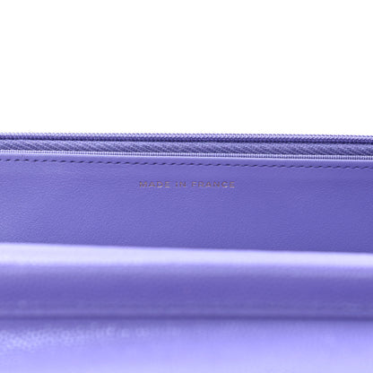 Chanel Caviar Quilted Wallet On Chain WOC Purple 7 of 13