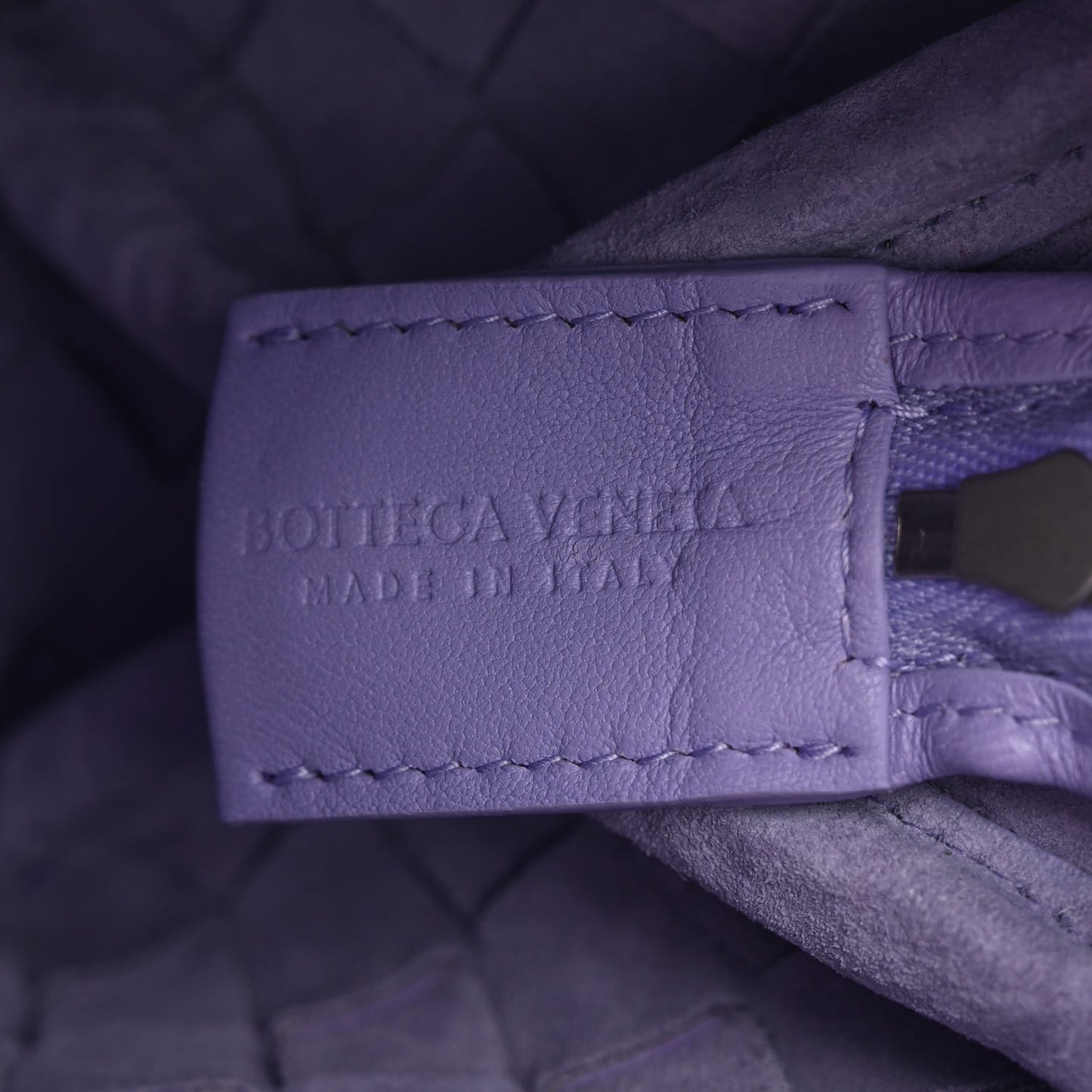 Nappa Intrecciato Mini Loop Camera Bag Wisteria
