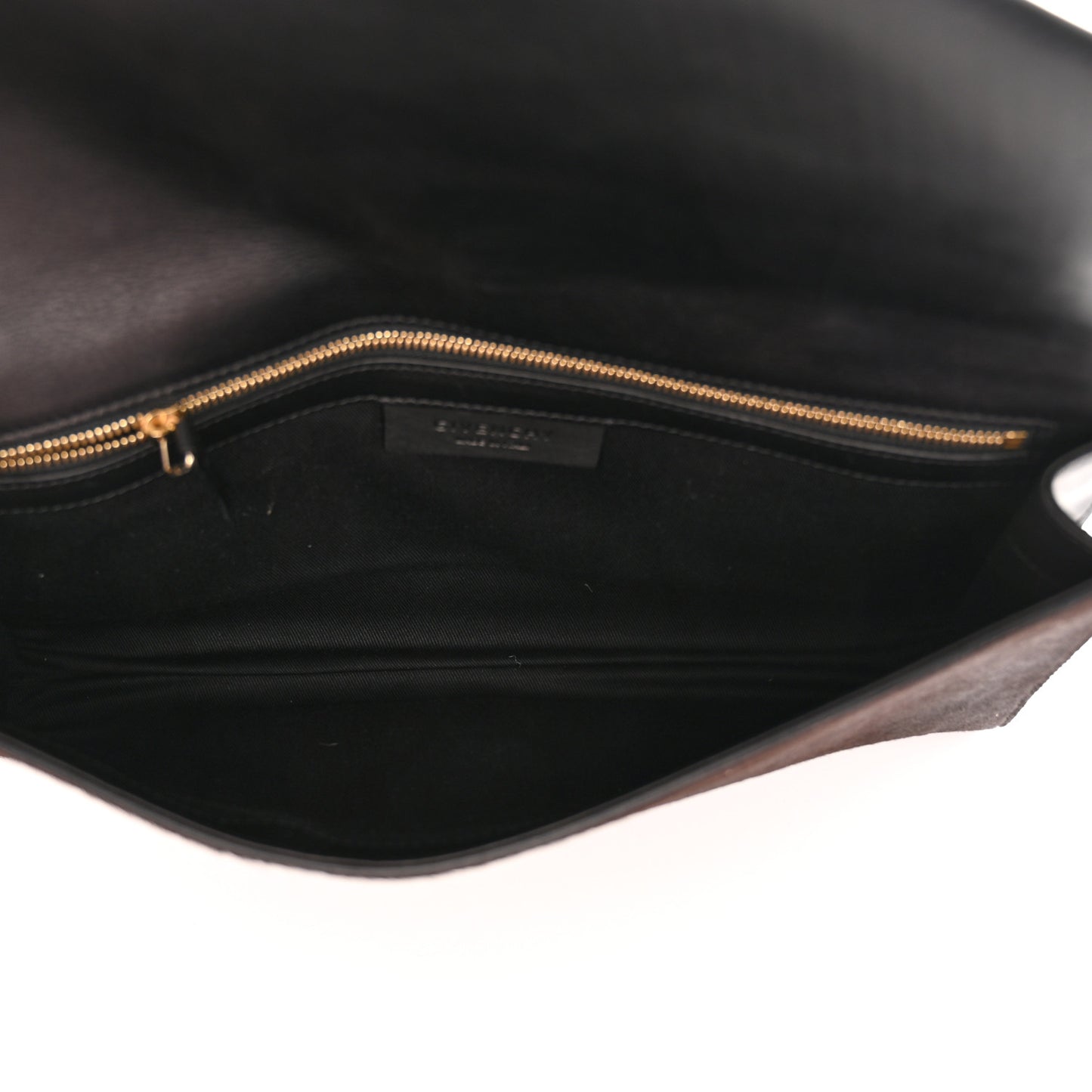 Calf Hair Smooth Calfskin Medium Antigona Evening Clutch Black Red