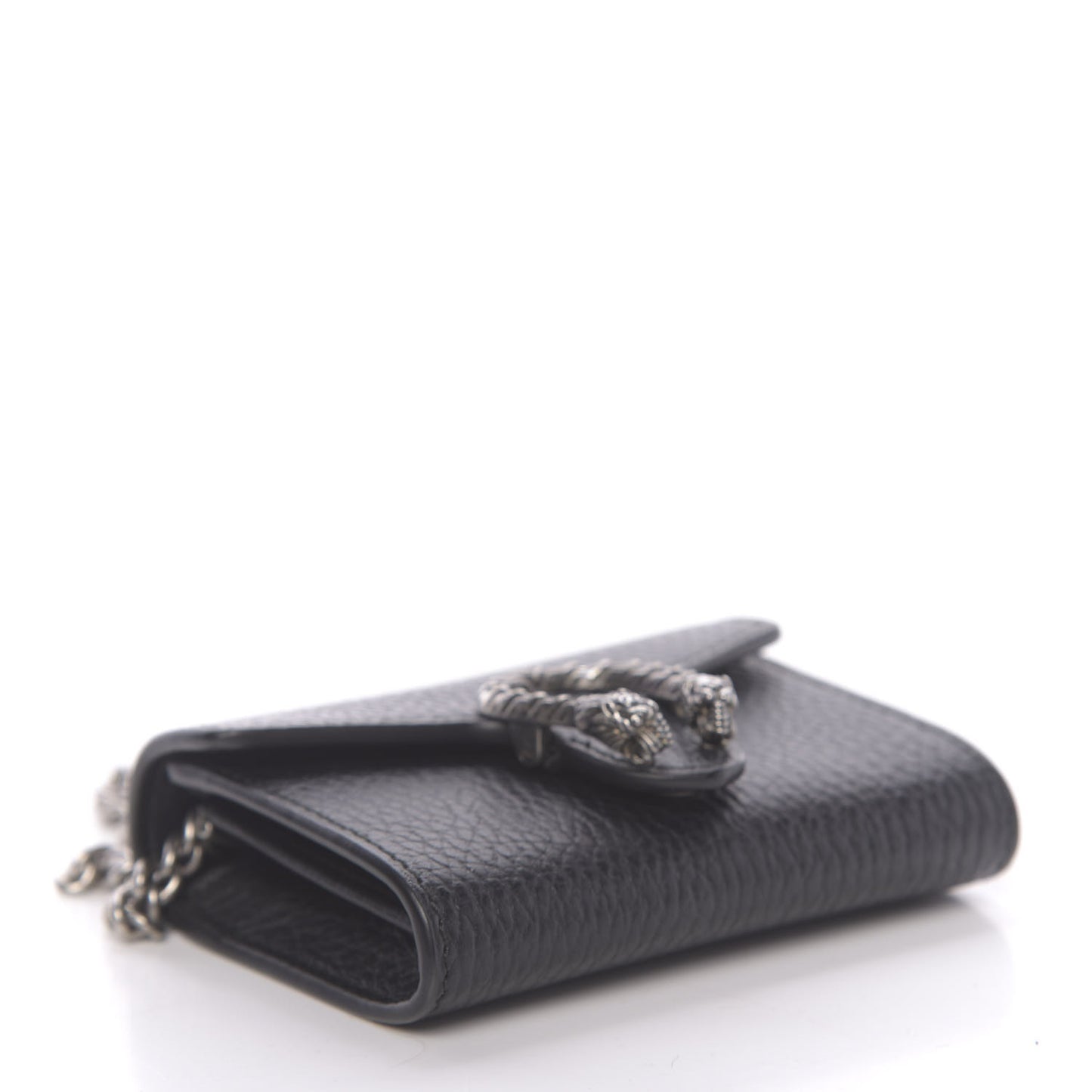 Calfskin Dionysus Coin Purse Black