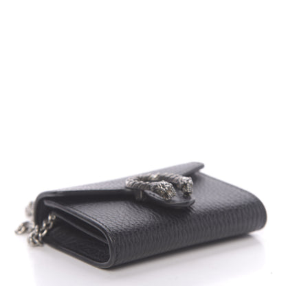 Gucci Calfskin Dionysus Coin Purse Black 4 of 7
