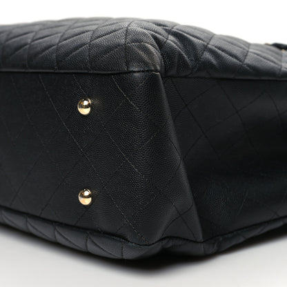 Chanel Caviar Quilted Large Shopping Tote Black 10 of 12