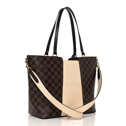 Louis Vuitton Damier Ebene Jersey Creme 3 of 12