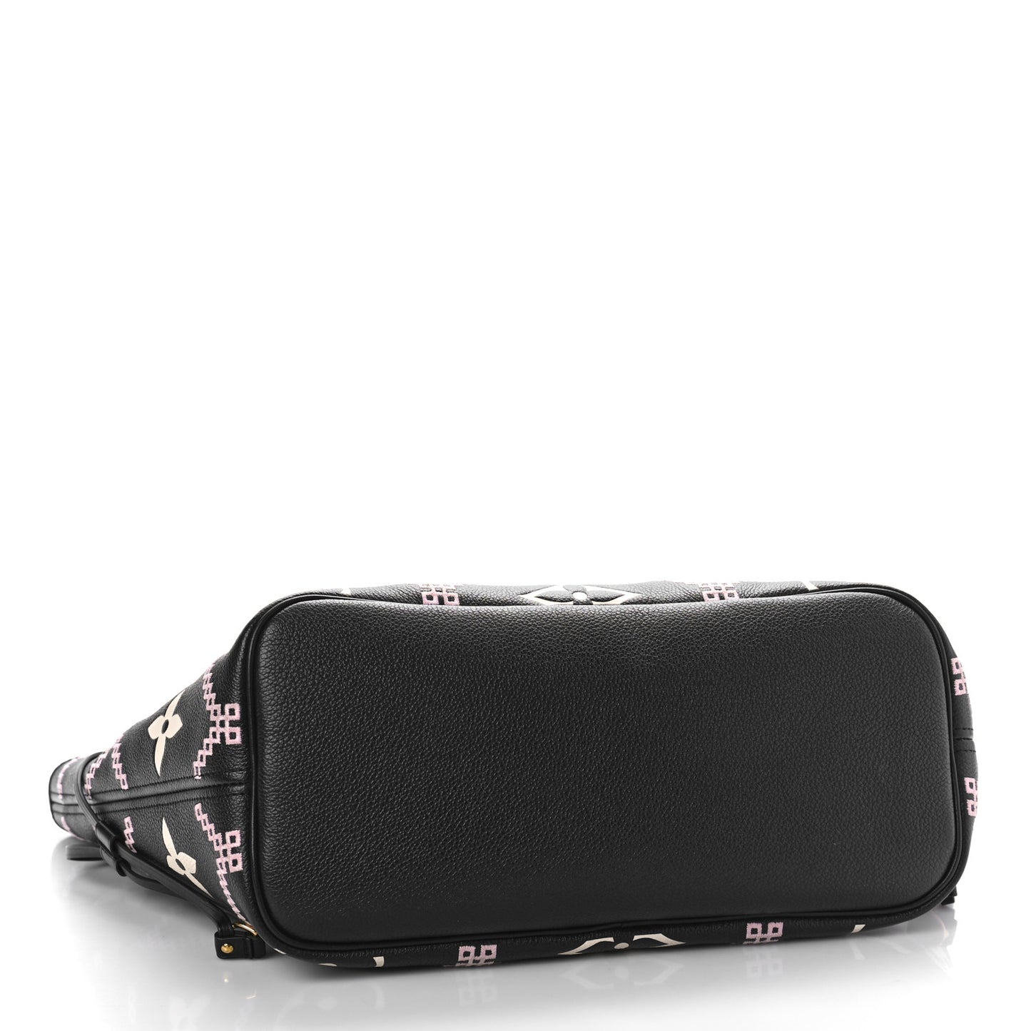 Empreinte Monogram Giant Broderies Neverfull MM Black