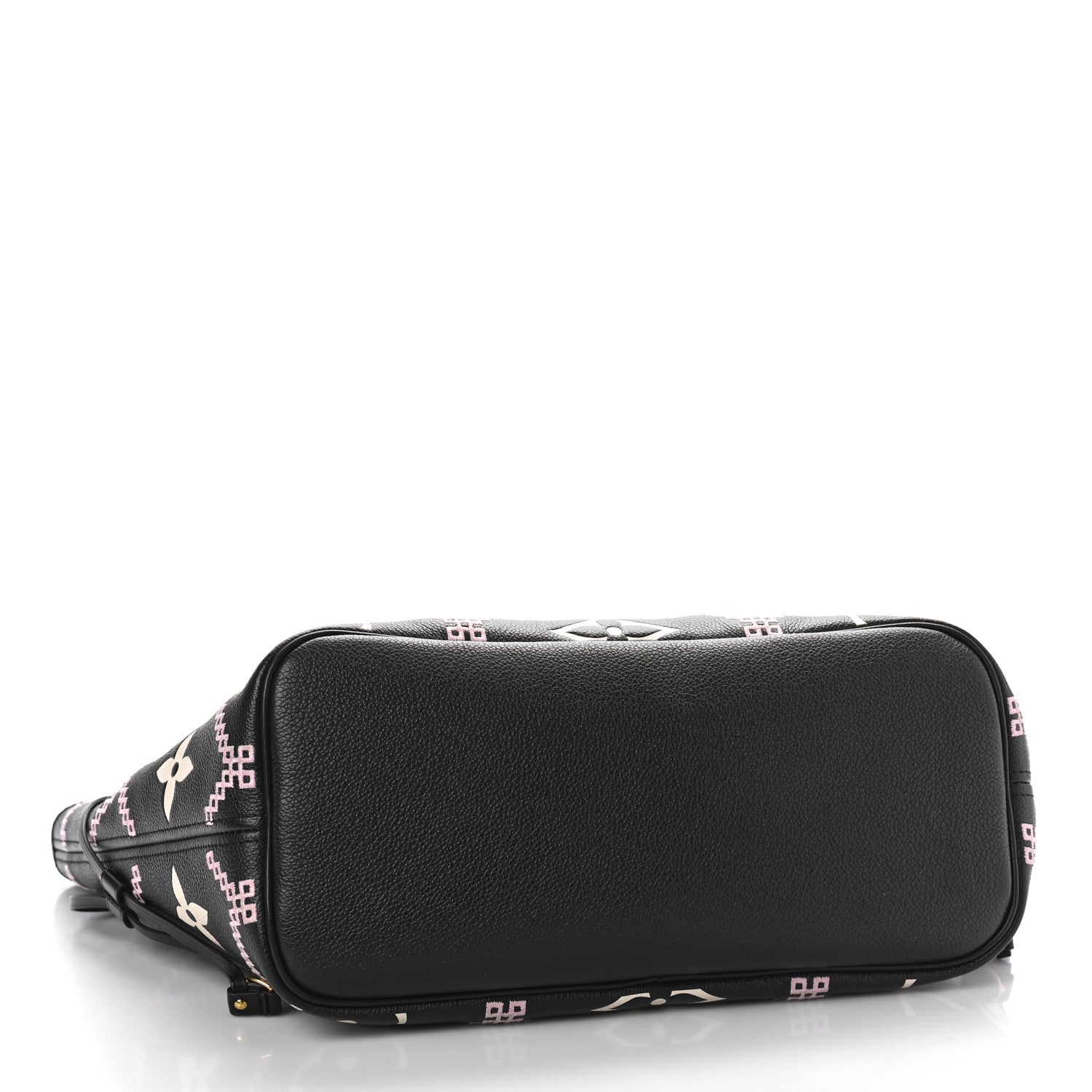 Louis Vuitton Empreinte Monogram Giant Broderies Neverfull MM Black 5 of 11