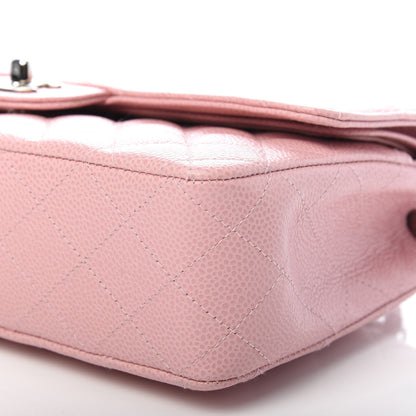 Chanel Caviar Quilted Medium Double Flap Pink 6 of 9