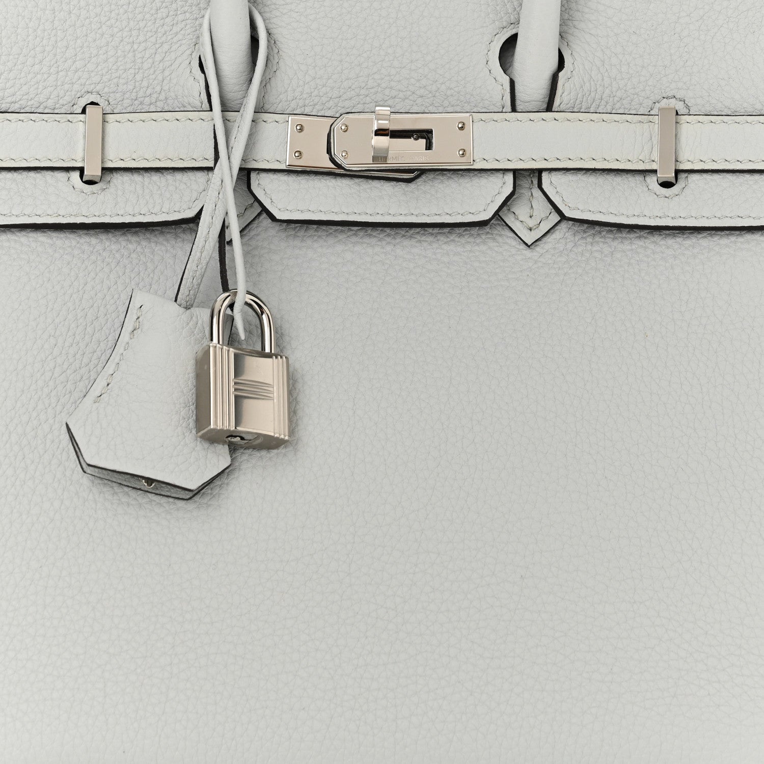 Hermes Togo Birkin 25 Gris Platine 8 of 11
