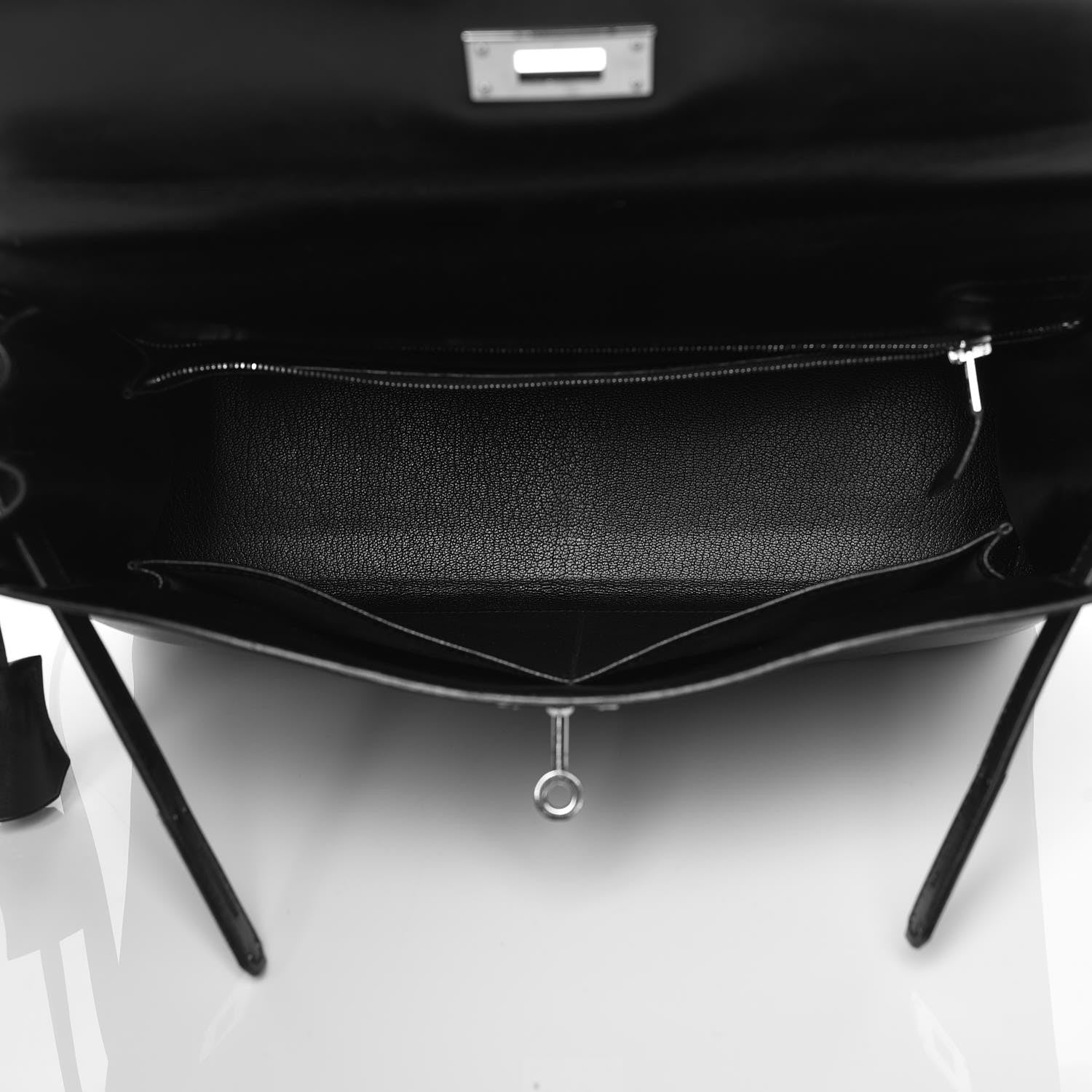 Hermes Box Kelly Retourne 32 Black 4 of 15