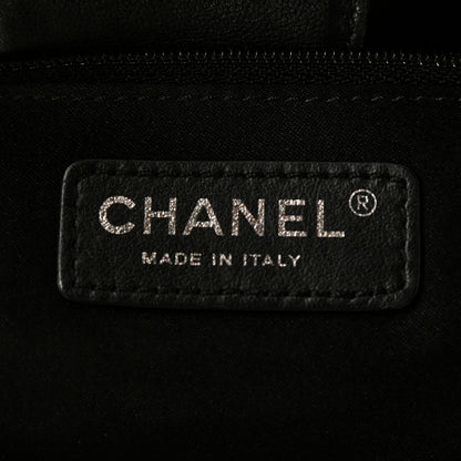 Chanel Lambskin Quilted Chanel 7 Large Tote Black 5 of 11