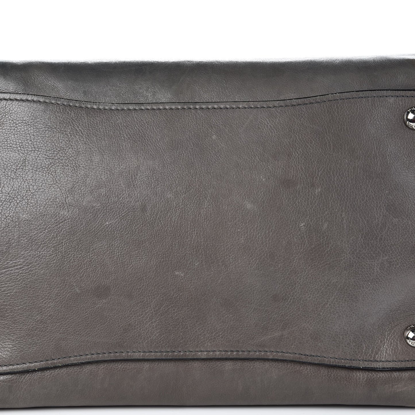 Glace Calf Twin Pocket Tote Marmo