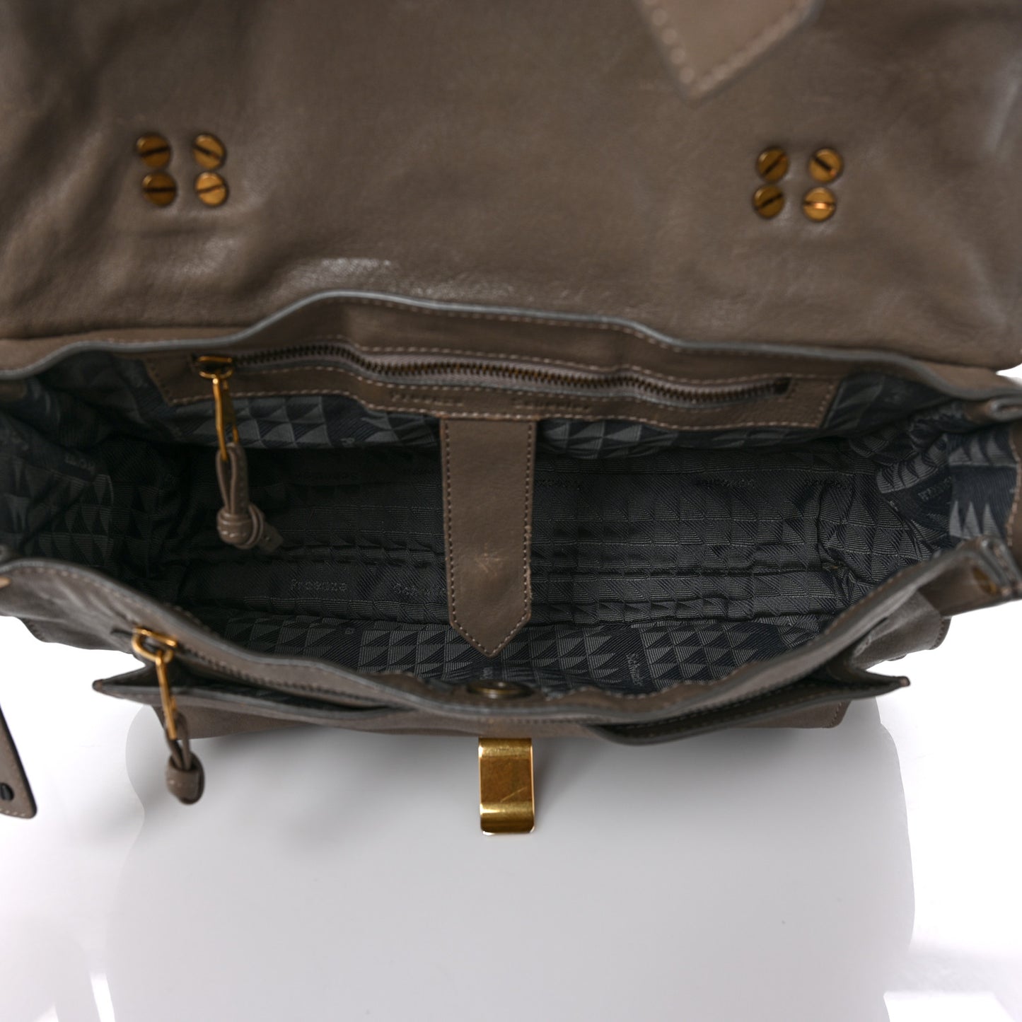 Lambskin Medium PS1 Satchel Smoke