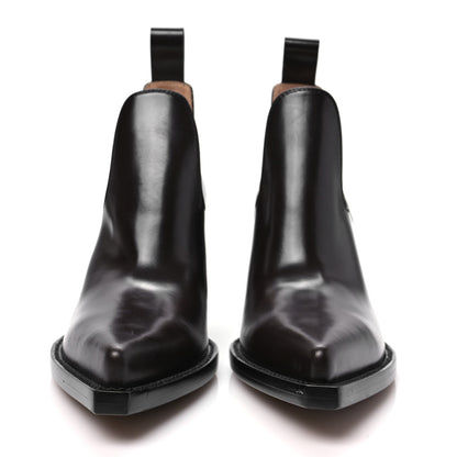 Bottega Veneta Calfskin Lean Ankle Boots 36 Fondente 2 of 7