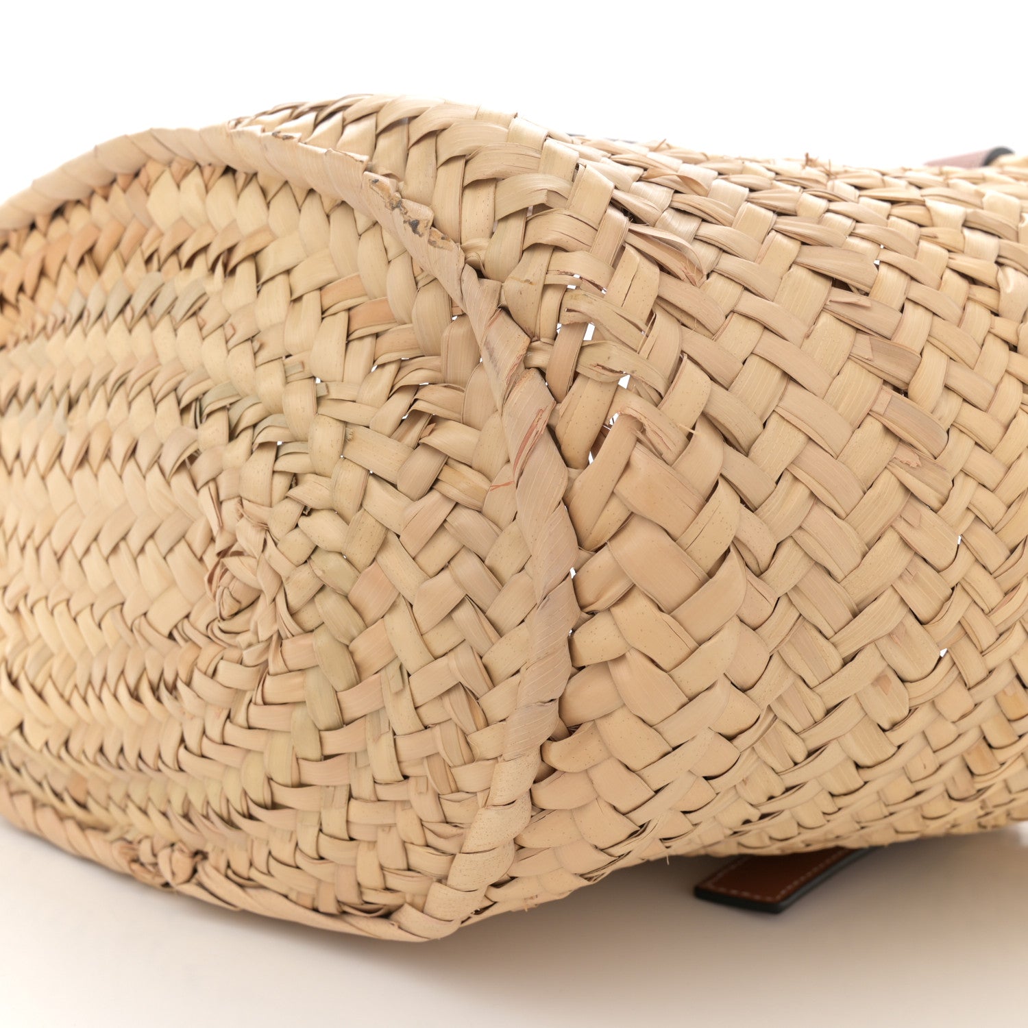 Loewe Raffia Basket Tote Bag Natural Tan 9 of 9
