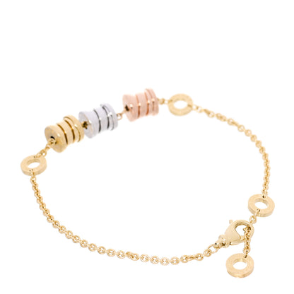 Bulgari 18K Yellow Rose White Gold B.Zero1 Bracelet 2 of 3