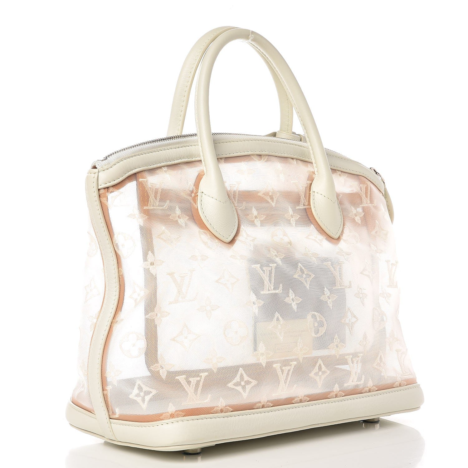 Louis Vuitton Monogram Transparence Lockit White 3 of 11
