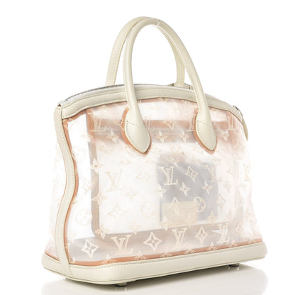 Louis Vuitton Monogram Transparence Lockit White 3 of 11