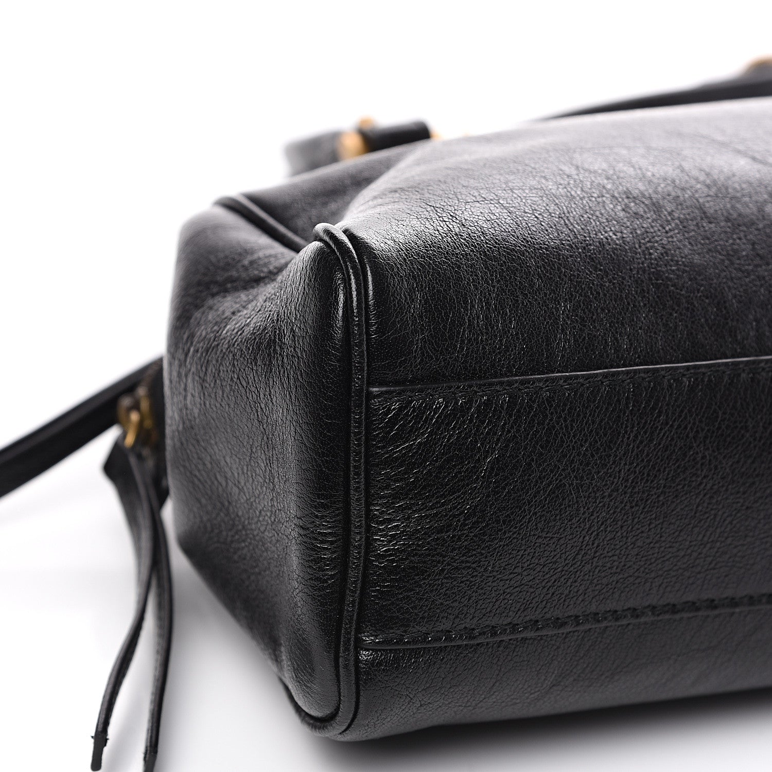 Gucci Calfskin Medium Re(Belle) Top Handle Bag Black 7 of 9