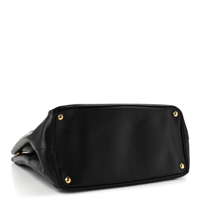 Prada Saffiano Lux Large Tote Black 4 of 11
