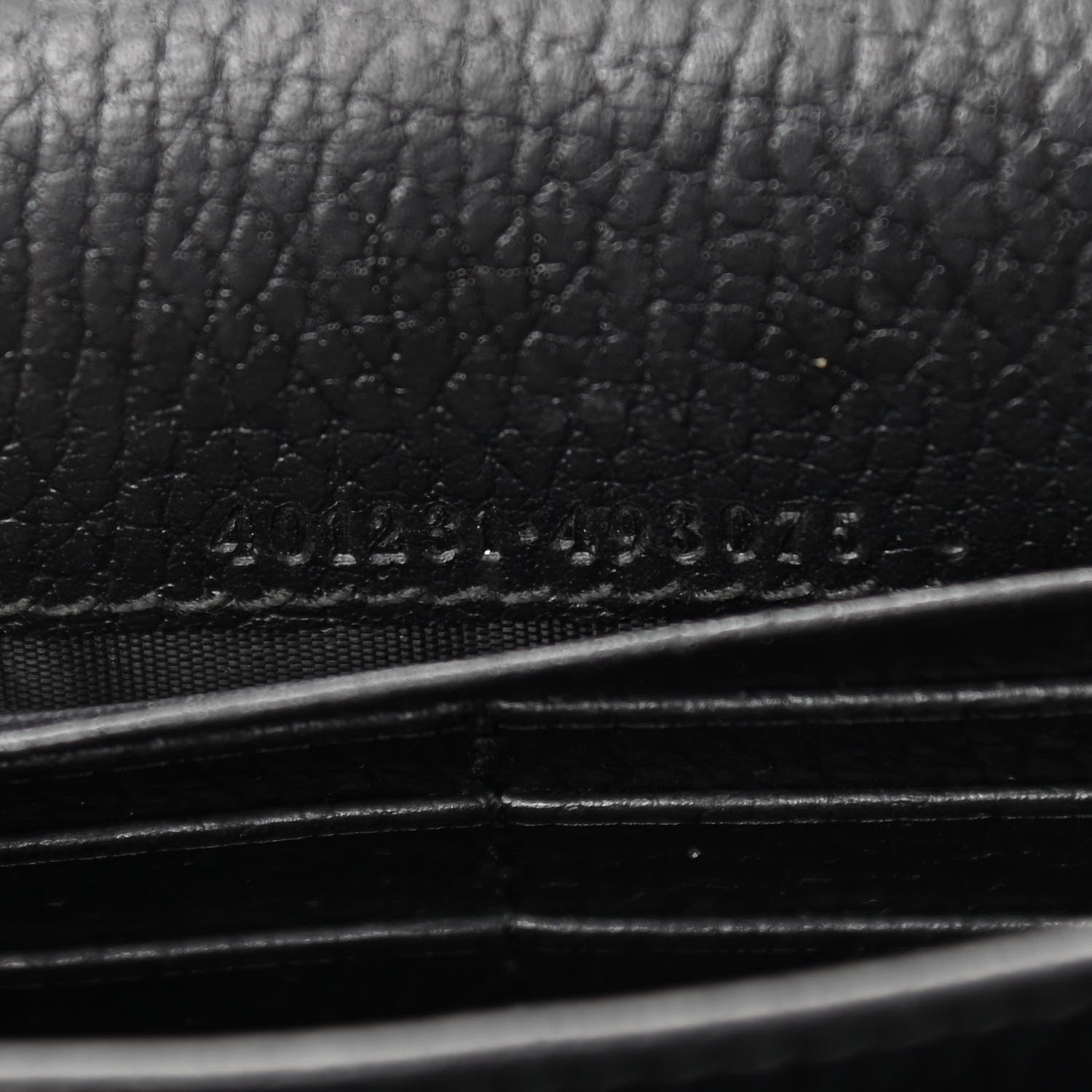 Gucci Calfskin Mini Dionysus Chain Wallet Black 7 of 13