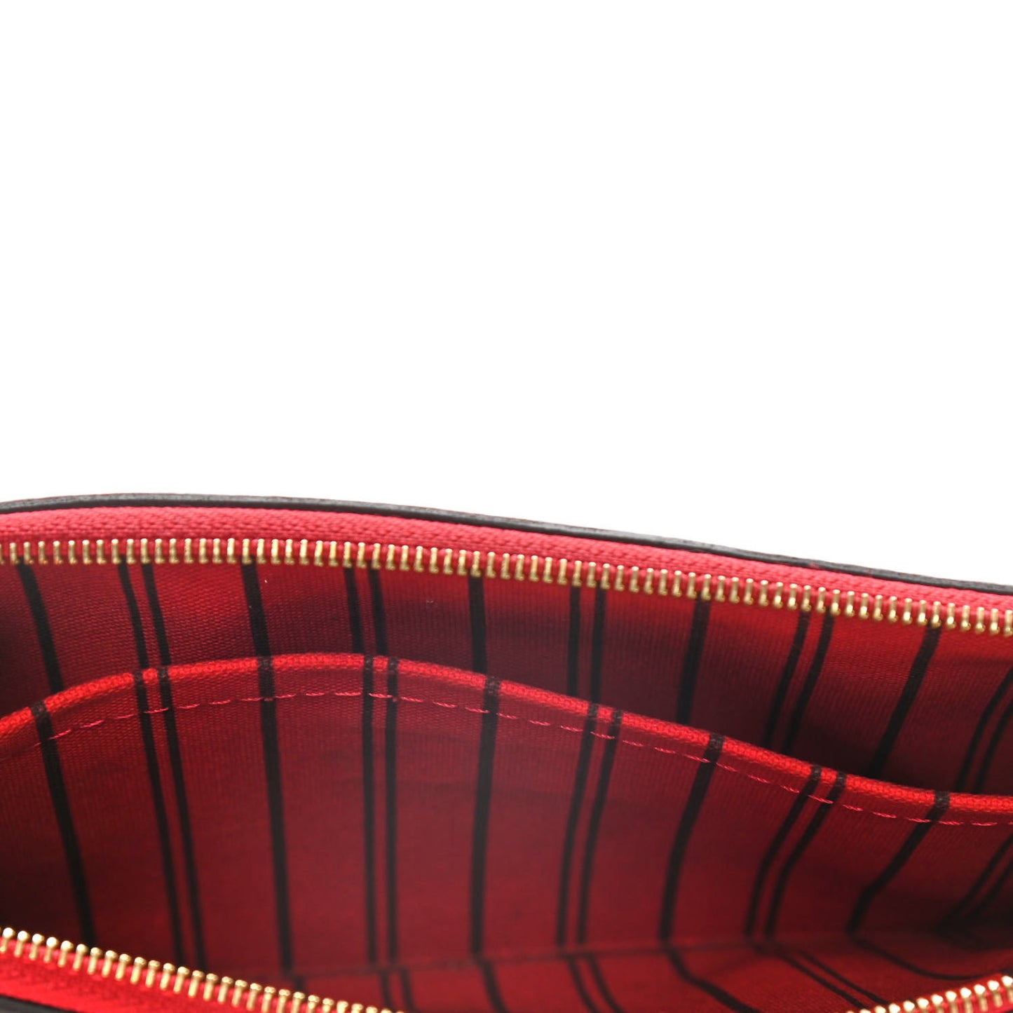Monogram Neverfull MM GM Pochette Cherry