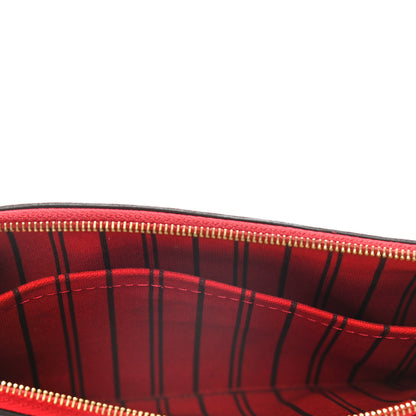 Louis Vuitton Monogram Neverfull MM GM Pochette Cherry 11 of 15