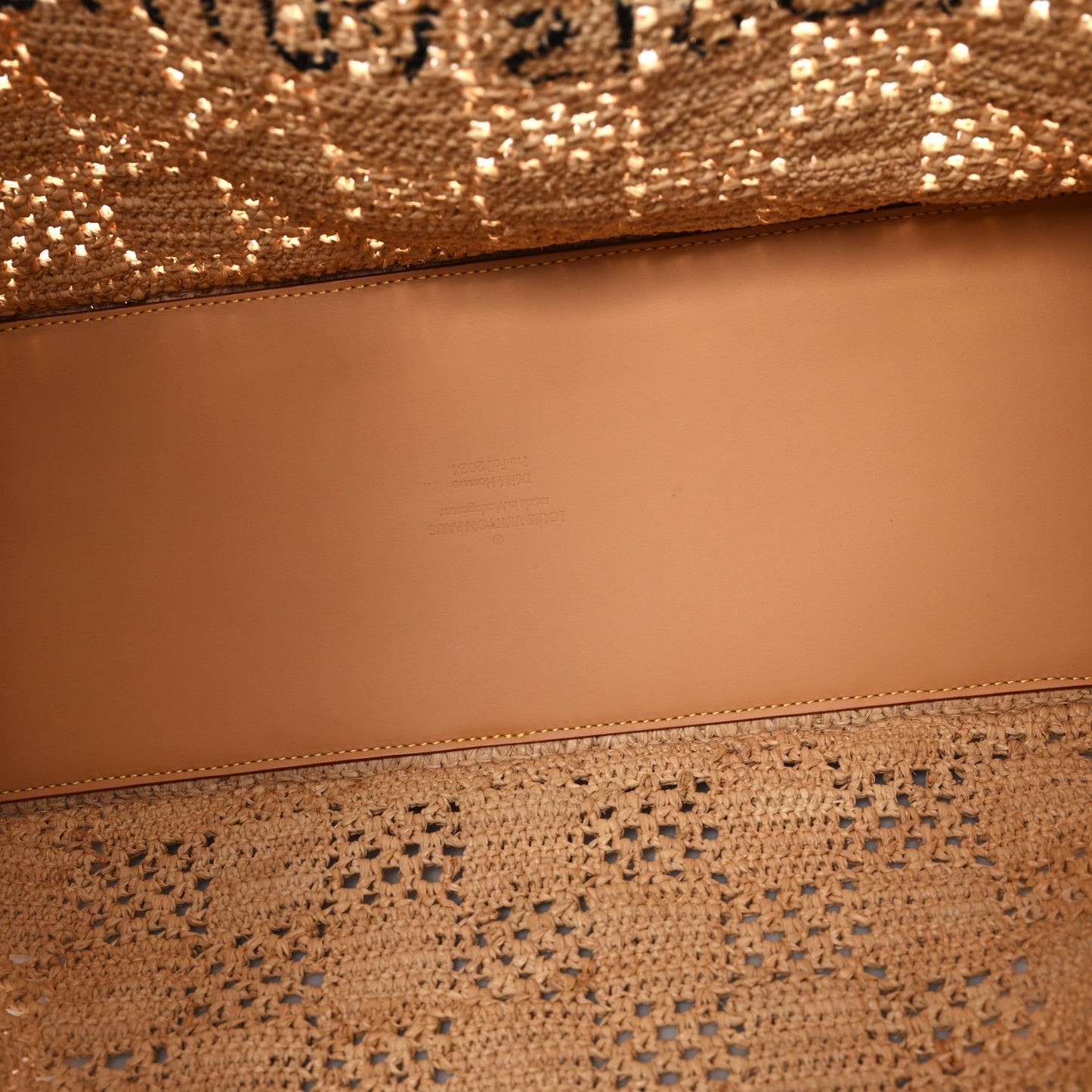 Raffia Summer Shopper Tote MM