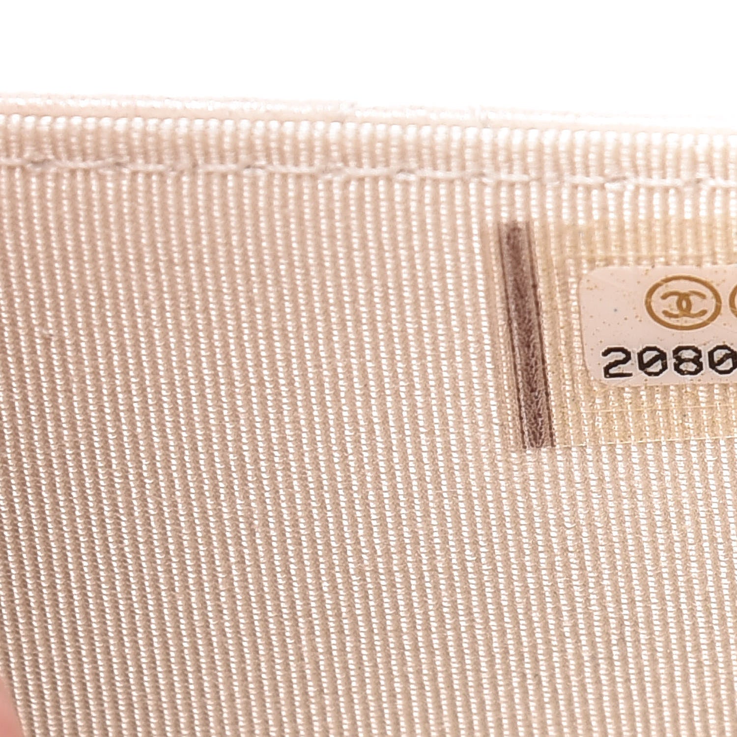 Chanel Metallic Calfskin Lucky Charms Casino 2.55 Reissue Wallet On Chain WOC Ivory 9 of 14